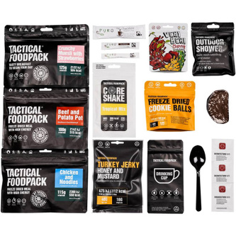 MRE balíček 3-pack, Tactical Foodpack, India