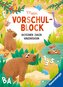 Ravensburger Mein Vorschul-Block: Buchstaben, Zahlen, Konzentration, Rätselblock ab 5 Jahre für die Vorschule, Vorbereitung auf