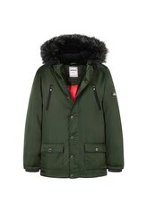 Kabát chlapecký Parka, Minoti, 11COAT 21, khaki - 98/104