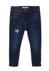 Kalhoty chlapecké džínové s elastanem, Minoti, Scandi 4, modrá - 158/164