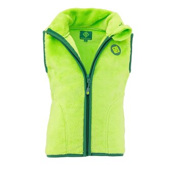 vesta dětská chlupatá se stojáčkem, Pidilidi, PD1140-19, zelená - 146 vesta dětská chlupatá se stojáčkem, Pidilidi, PD1140-19, zelená - 146