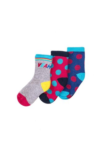 Ponožky dívčí 3pack, Minoti, TG SOCK 24, holka - 122/128