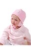 čepice, rukavice, šála, Bugga, PD616, růžová - 80