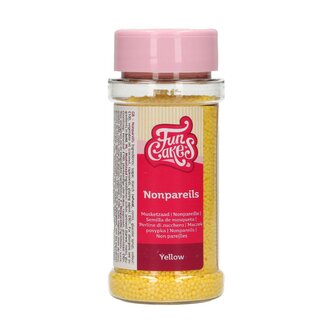 FunCakes cukrový máček  žlutý 80g