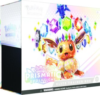 Pokémon TCG: Scarlet & Violet Prismatic Evolutions Elite Trainer Box