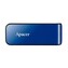 Apacer USB flash disk, USB 2.0, 64GB, AH334, modrý, AP64GAH334U-1, USB A, s výsuvným konektorem