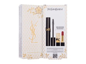 Yves Saint Laurent Lash Clash řasenka 9 ml + rtěnka Rouge Pur Couture Lipstick 1,3 g Rouge Muse
