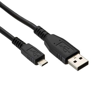 Logo USB kabel (2.0), USB A samec - microUSB samec, 1m, blistr, DOPRODEJ