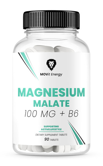 MOVit Magnézium malát 100 mg + B6, 90 tablet MOVit Magnézium malát 100 mg + B6, 90 tablet