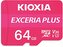 Kioxia Paměťová karta Exceria Plus (M303), 64GB, microSDXC, LMPL1M064GG2, UHS-I U3 (Class 10)