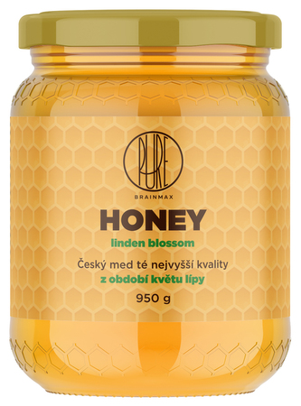 BrainMax Pure Včelí med z období květu lípy