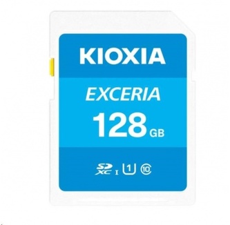 Kioxia Paměťová karta Exceria (N203), 128GB, SDXC, LNEX1L128GG4, UHS-I U1 (Class 10)