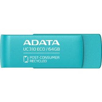 ADATA Flash Disk 64GB UC310E ECO, USB 3.2 , modrá