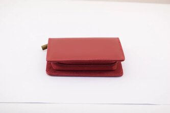 245 MAGNUM manikúrní set se zipem, 6 dílný, červený