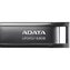ADATA Flash Disk 64GB UR340, USB 3.2 Dash Drive, kov lesklá černá