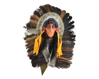 Závěsná dekorace Indiánský náčelník 25 cm - var. AI Závěsná dekorace Indiánský náčelník 25 cm - var. AI