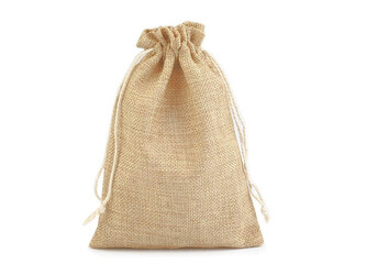 Dárkový pytlík 12,5x17,5 cm imitace juty - 50 ks - 4 přírodní sv.