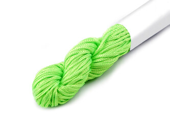 Příze / šňůrka polypropylen Ø1 mm - 10 ks - 6 zelená neon Příze / šňůrka polypropylen Ø1 mm - 10 ks - 6 zelená neon