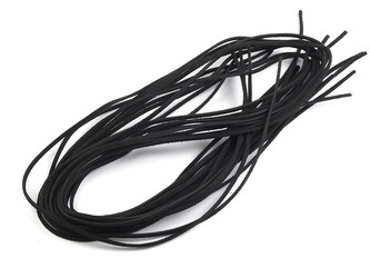 Řemínek imitace kůže šíře 3 mm - 10 ks - 6 (1) černá