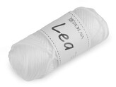 Pletací a háčkovací příze macrame Lea Ø3 mm 90 g - 1 ks - 1 bílá