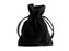 Dárkový pytlík 8,5x11 cm sametový - 50 ks - 1 černá