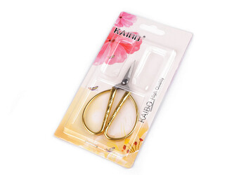 Nůžky odstřihávací délka 8,5 cm - 1 ks - 2 zlatá Nůžky odstřihávací délka 8,5 cm - 1 ks - 2 zlatá
