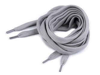 Tkaničky do bot, tenisek, mikin délka 130 cm - 2 ks - 8 (8814) šedá světlá