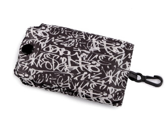 Skládací nákupní taška 45x40 cm - 1 ks - 24 černá