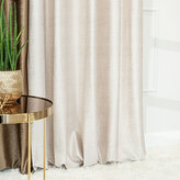 Dekorační vzorovaný závěs s kroužky ELEONORA krémová 140x250 cm (cena za 1 kus) MyBestHome