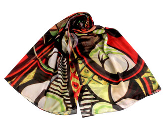 Šátek / šála 80x180 cm - 1 ks - 18 zelená