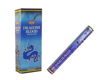 Indické vonné tyčinky HEM Dragons Blood Blue 20 ks
