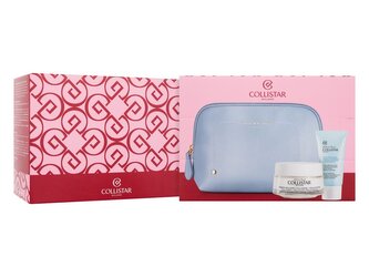 Collistar Pure Actives pleťový balzám Attivi Puri Collagen & Malachite Cream Balm 50 ml + pleťová maska Hyaluronic Acid & Madecassoside Cica-Mask 25 ml + kosmetická taštička The Bridge