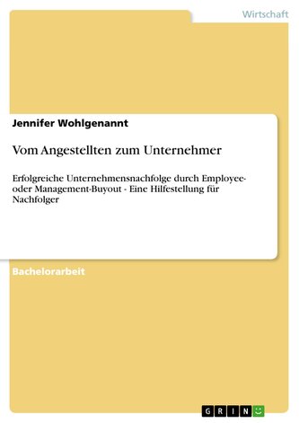Vom Angestellten zum Unternehmer