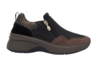 SCHOLL CYLGARY ZIP DÁMSKÁ VYCHÁZKOVÁ OBUV HNĚDÁ Velikost: 39