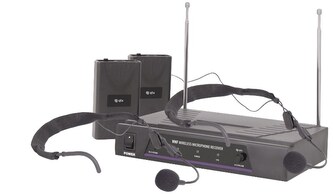 QTX VN2, 2-kanálový bezdrátový mikrofonní set 174,1 MHz / 175,0 MHz