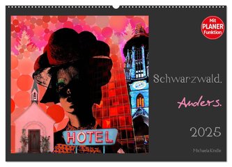 Schwarzwald. Anders. (Wandkalender 2025 DIN A2 quer), CALVENDO Monatskalender