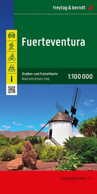 Fuerteventura, Straßen- und Freizeitkarte 1:100.000, freytag & berndt Fuerteventura, Straßen- und Freizeitkarte 1:100.000, freytag & berndt