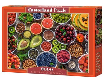 Puzzle 2000 Table Full of Superfood Puzzle 2000 Table Full of Superfood