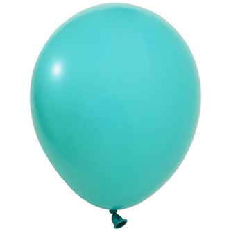 Balonky 25 cm/10" - tyrkysové 100 ks