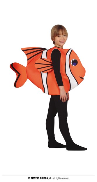 Nemo kostým dětský ryba 5-6 let