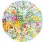 GIBSONS Kulaté puzzle Rok v zahradě 500 dílků