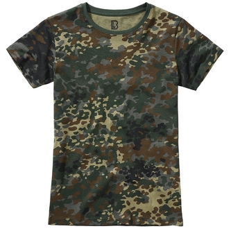 Tričko dámské Brandit Ladies T-Shirt - flecktarn, 4XL