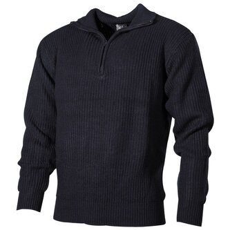 Svetr islandský MFH Troyer - navy, XXL