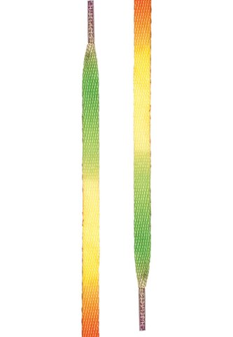 Tkaničky do bot Tubelaces Flat Rainbow - barevné, 140