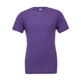 Tričko Bella Triblend Crew Men - fialové, XL