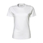 Triko dámské Tee Jays Interlock - bílé, 3XL