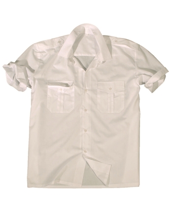 Košile Servis s krátkým rukávem - bílá, S