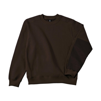 Mikina B&C Pro Hero Pro - hnědá, XL