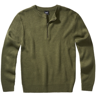 Svetr Brandit Armee Pullover - olivový, M