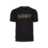 Triko ARMY - černé, L